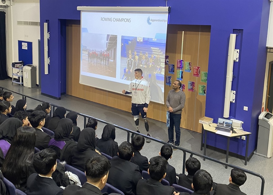 Marsden Heights Welcomes Gold Medallist Paralympian Gregg Stevenson